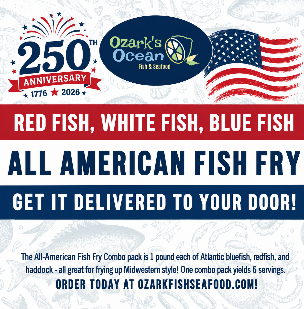 Red White and Blue Celebration Offer